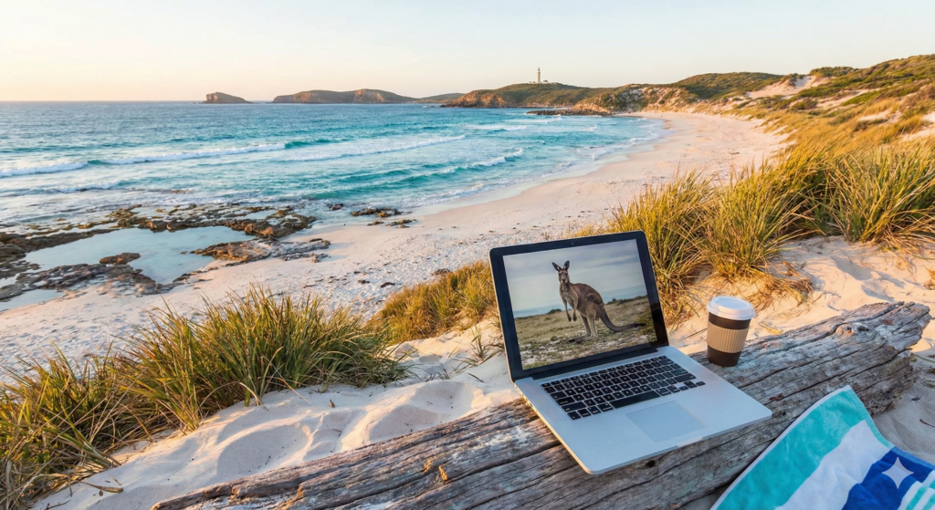 Study at the beach